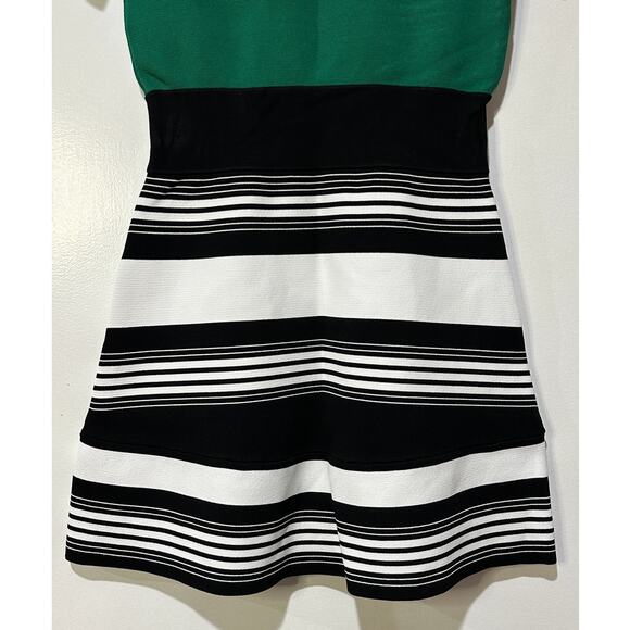 A.L.C. Striped Kane Dress Mini Sz Medium NWT Fit & Flare Colorblock Taylor Swift - Picture 6 of 14